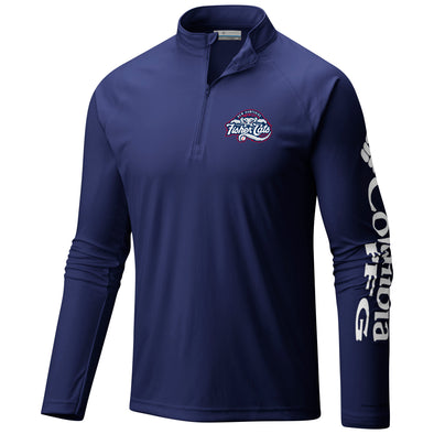 New Hampshire Fisher Cats Primary Logo Terminal Tackle 1/4 Zip