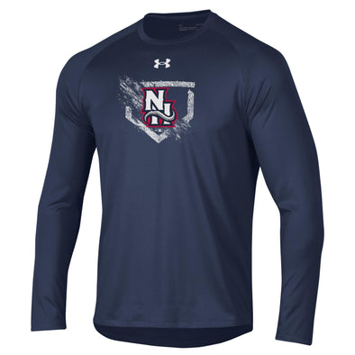 New Hampshire Fisher Cats NH Home Plate LS Tech Tee