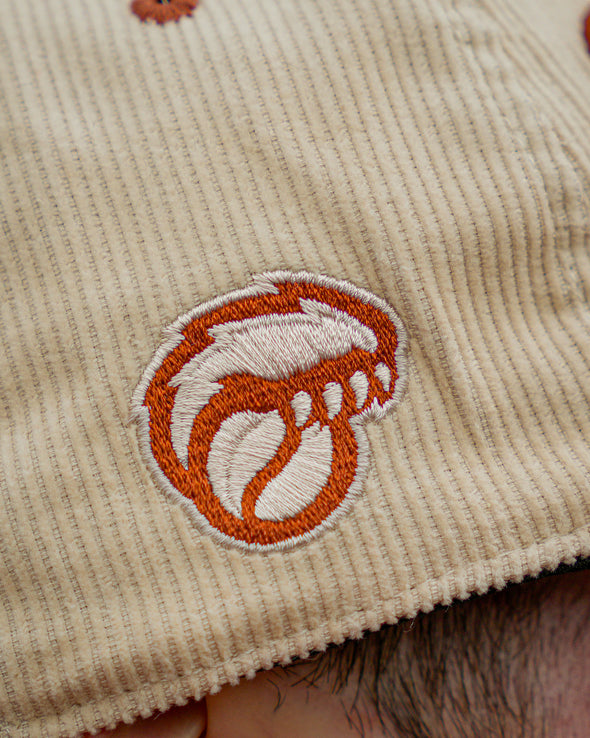 Fall Theme Corduroy Adjustable Hat