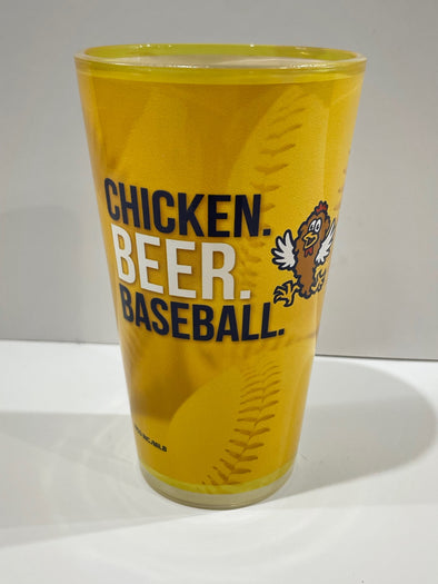 New Hampshire Fisher Cats Chicken Tenders Pint Glass