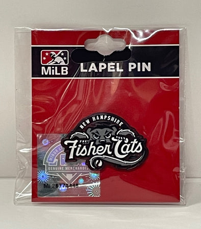New Hampshire Fisher Cats Primary Logo Lapel Pin