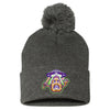 Space Potato Pom Pom Knit Cap