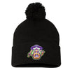 Space Potato Pom Pom Knit Cap