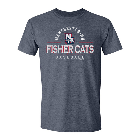 New Hampshire Fisher Cats NH Label Tee