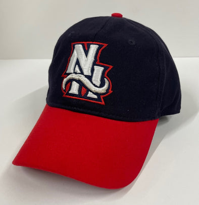 New Hampshire Fisher Cats Red Brim NH Washed Cotton Cap