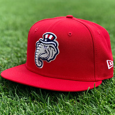 New Hampshire Fisher Cats Primaries Red 59FIFTY Fitted Cap