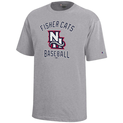 New Hampshire Fisher Cats Youth FC Baseball Tee