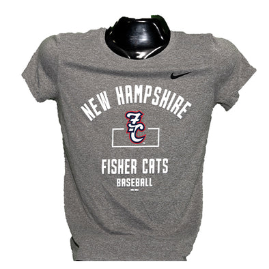 New Hampshire Fisher Cats Women's Gray FC Tee