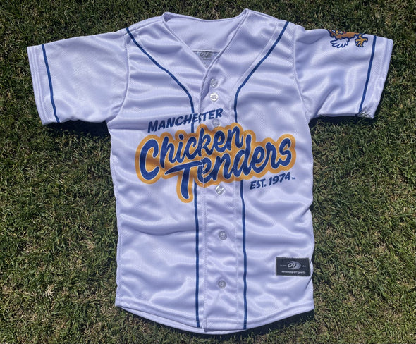 New Hampshire Fisher Cats Manchester Chicken Tenders Youth Replica Jersey