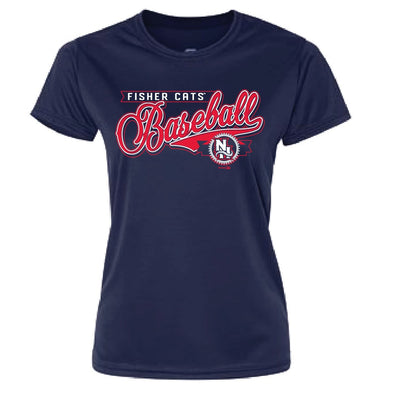 New Hampshire Fisher Cats Women's Performance Anthrax Tee