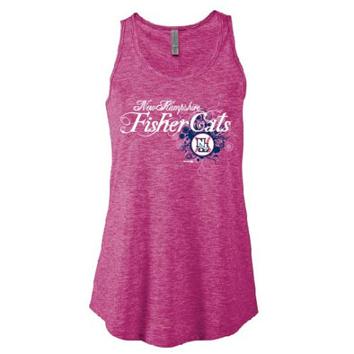 New Hampshire Fisher Cats Women's Berry Flowy Tank Top