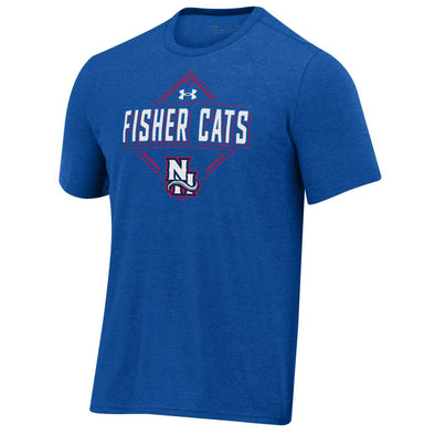 New Hampshire Fisher Cats Charged Diamond Cotton Tee