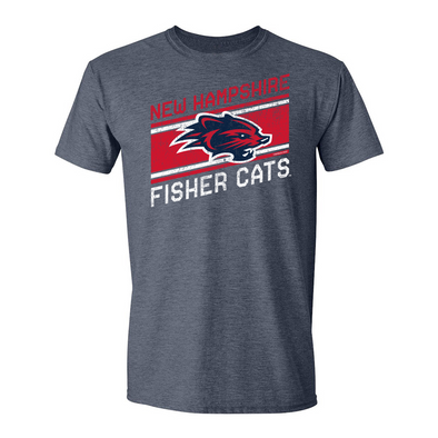 New Hampshire Fisher Cats Victory Stripe Tee