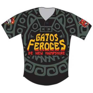 New Hampshire Fisher Cats Gatos Feroces Youth Replica
